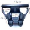 Double Pole Fishing Box Pole Bracket Inserting Device Fishing Gear Pole Hanging Tube  Fishing Gear