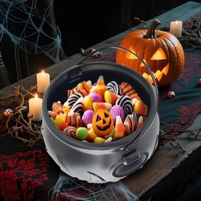 Witches Cauldron Holiday Candy Container Halloween Candy Container For Serving Kitchen Cooking Home Table Party Decoration