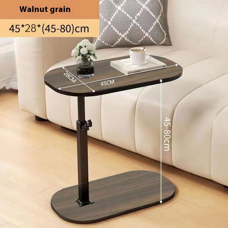 Höhenverstellbarer, drehbarer Beistelltisch, multifunktionaler, leichter Sofa-Beistelltisch, Kaffee-/Teetische, beweglicher Schreibtisch für das Wohnzimmer