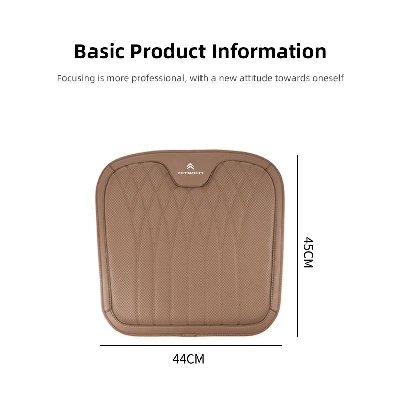 Car Seat Breathable Cushion Chair Accessories For Citroen Celysee C6 C3 C5 C1 C2 C4 Aircross Picasso Cactus Berlingo Saxo Grand