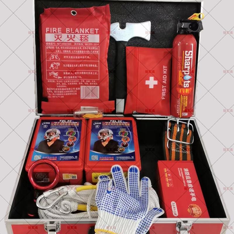12-Piece Home Fire Emergency Kit