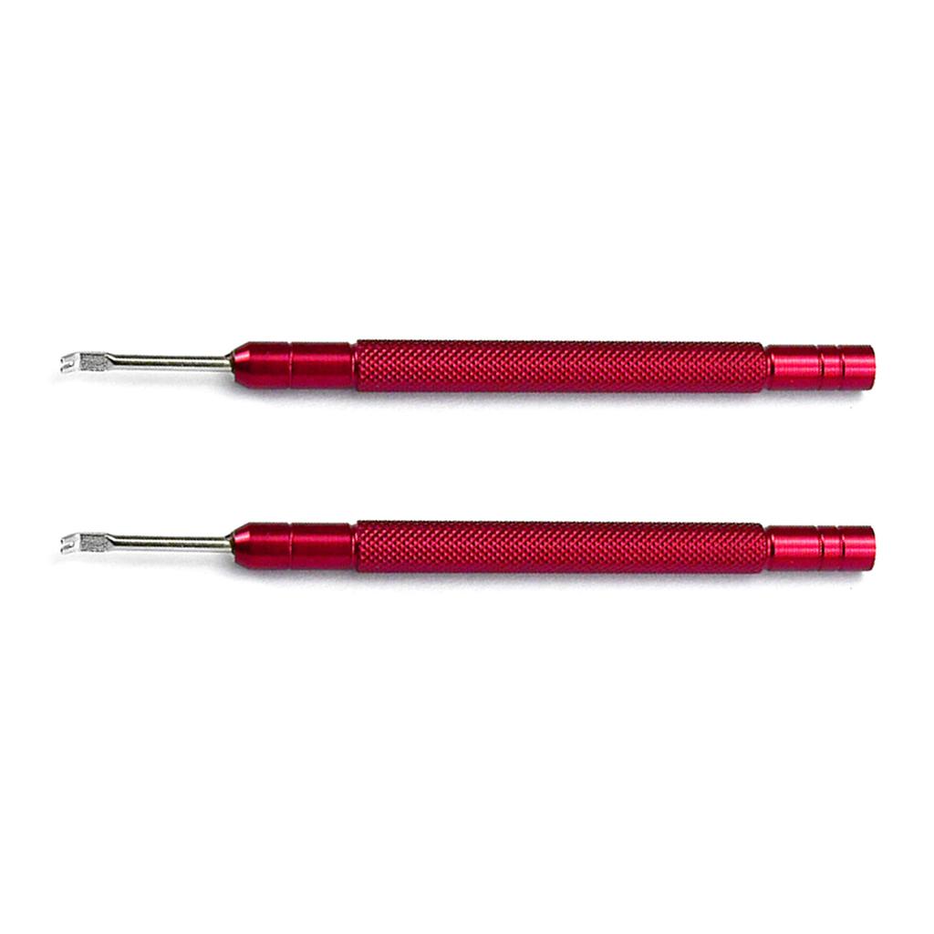 2Pack Metal Watch Hands Remover Tools Levers with Flat Blade for Professional and Amateur Watchmakers