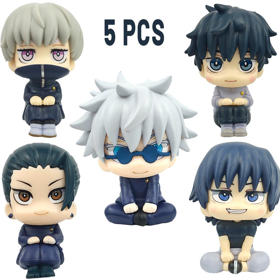 Hot Jujutsu Kaisen Anime Figures Geto Suguru Gojo Satoru Doll Fushiguro Toji Okkotsu Yuta Inumaki Toge Collection Toys for kids Kid Friendly