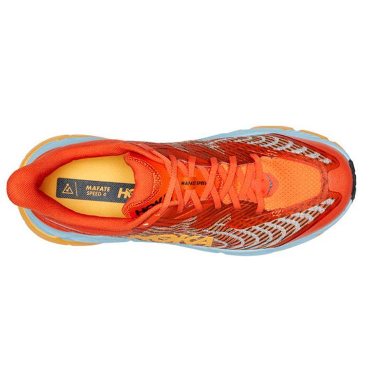 HOKA Mafate Speed ​​4 Puffins Bill Men Tenisky Orange Summer-Song 1129930-PBSSN