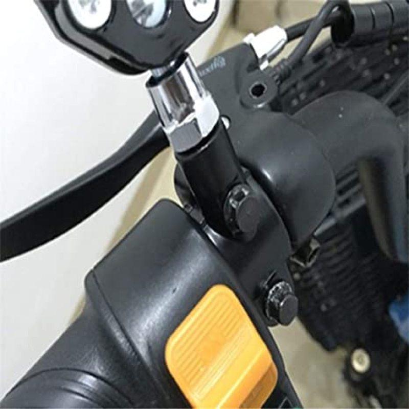 Motosiklet Gidon Ayna Montaj Tutucu Dikiz Gidon Ayna Kelepçesi