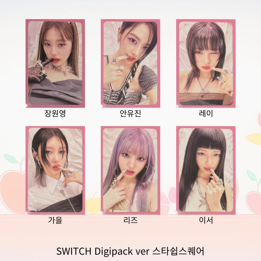 

IVE Mini 2nd Album Switch Digipack Version Susque Poca IVE Fall SWITCH Digipack ver Starship Square Photo Card GAEUL