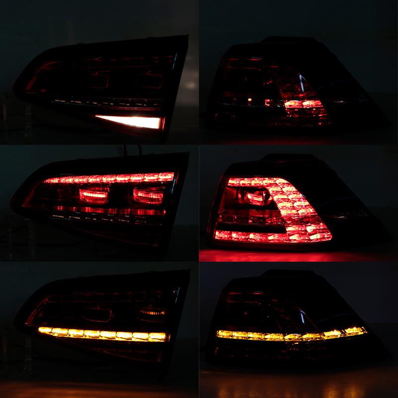 LED Tail Light For Volkswagen Golf 7 2013-2017 Tail Lights Rear Lights Brake Lamp Turn Signal Light Reversing Lamp Driving Lamp