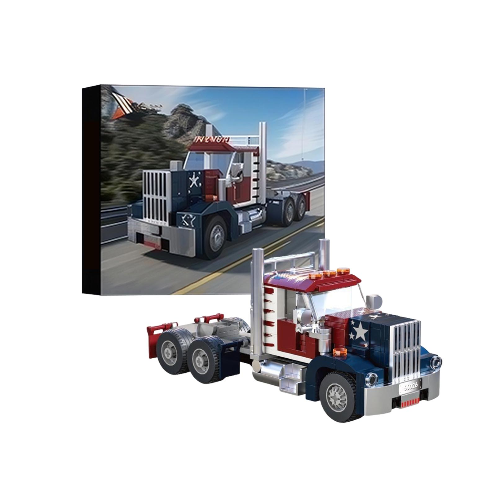 DIY Toy Building  For Boys - Trailer Truck/Transport Vehicle Model