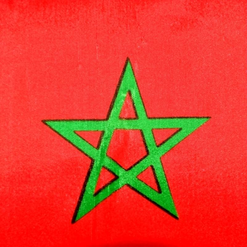 Morocco 10pieces of 14*21 cm hand-waving flags