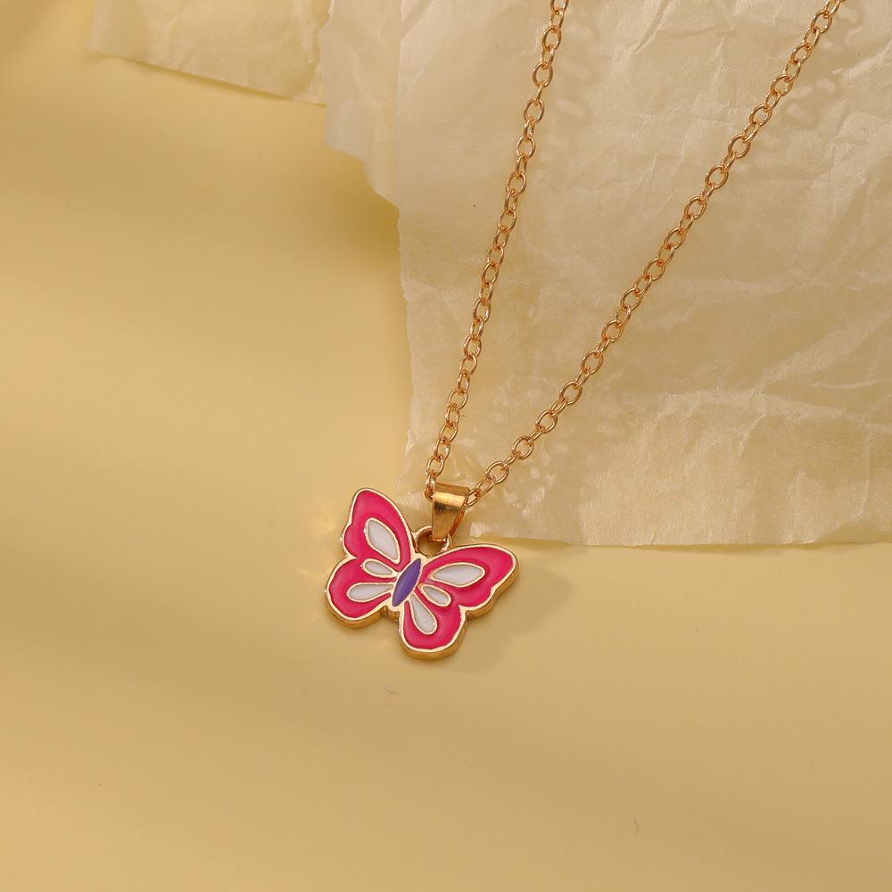 Rainbow Dinosaur Unicorn Friendship Necklace for Children – Creative Pendant Gift