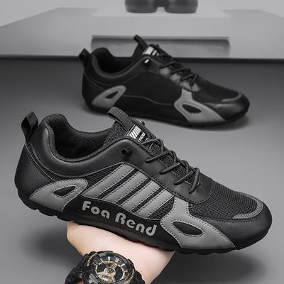 One-pedal Men's Shoes Summer Mesh Breathable Casual Shoes Live Sports Running Black Versatile Soft-soled Labor Insurance Shoes