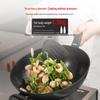 Fissler 30cm Ceramic Non-stick Wok with Glass Lid