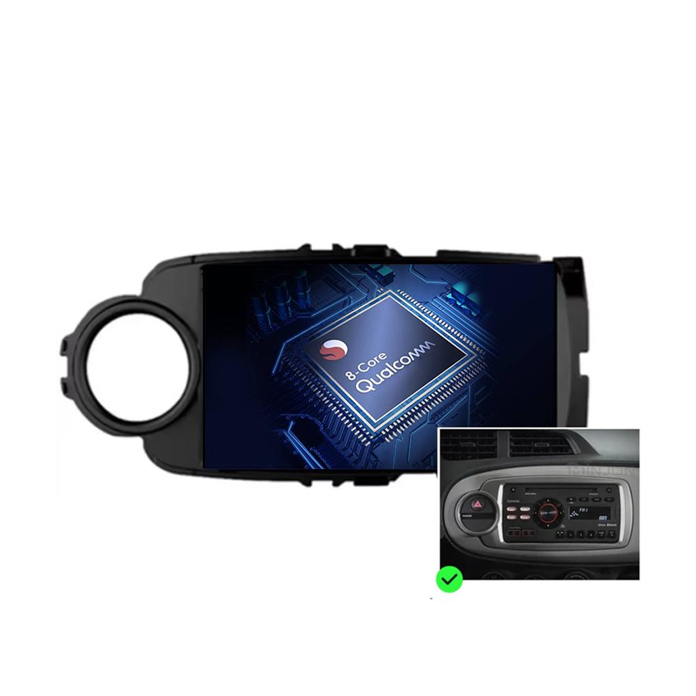 Autorádio Android 14 Carplay pro Toyota Yaris 2012 2013 2014 2015 2016 2017 Navigace GPS Multimediální přehrávač stereo wifi BT Auto