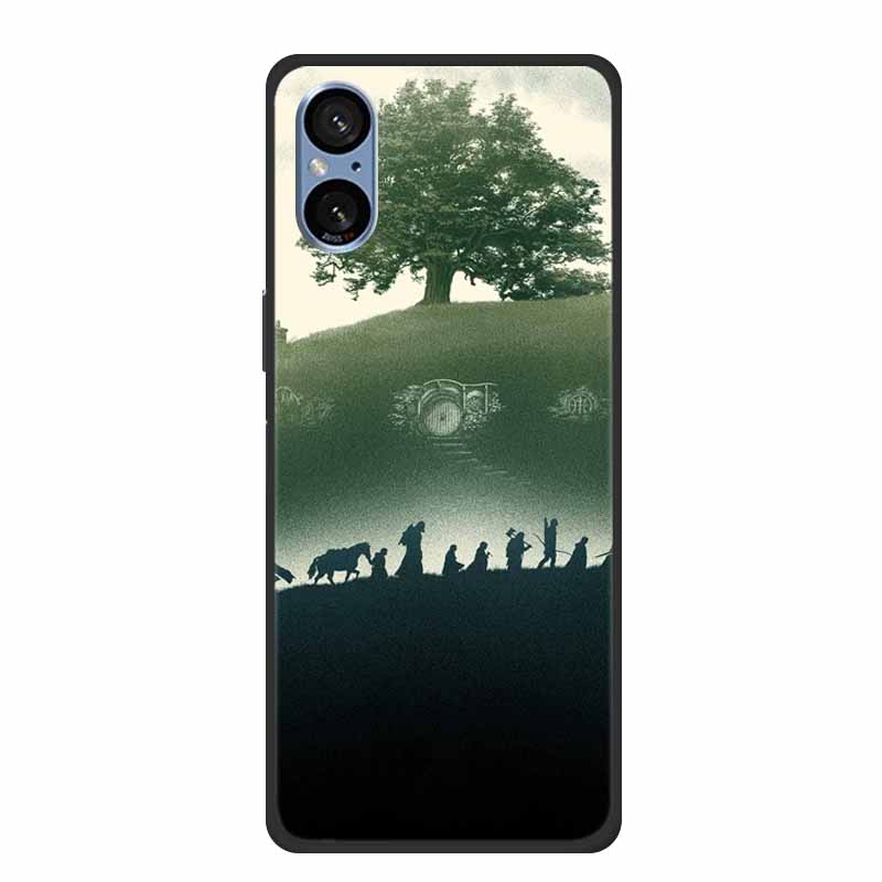 Coole Silikonhülle für Sony Xperia 5 V Hülle Gedruckte Mode Weiche Rückseite für Sony Xperia 5V Hülle Schutzhülle Gedruckte Schalen