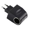 Car Plug Adapter Stable LighterConverter 220V To 12V With LED Indicator Car Adapter Black Automotive Accessories For Radio