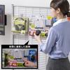 Sanwa Supply Wireless USB A Webcam, Wide-Angle Type, Connector, CMS-V69BK