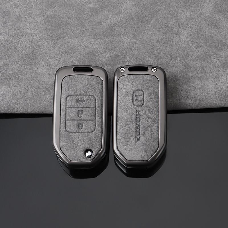 Car 2/3 Buttons Flip Key Case Cover Shell For Honda Civic Accord City Odyssey CR-V XR-V HR-V Vezel Jade Jazz Crider Accessories