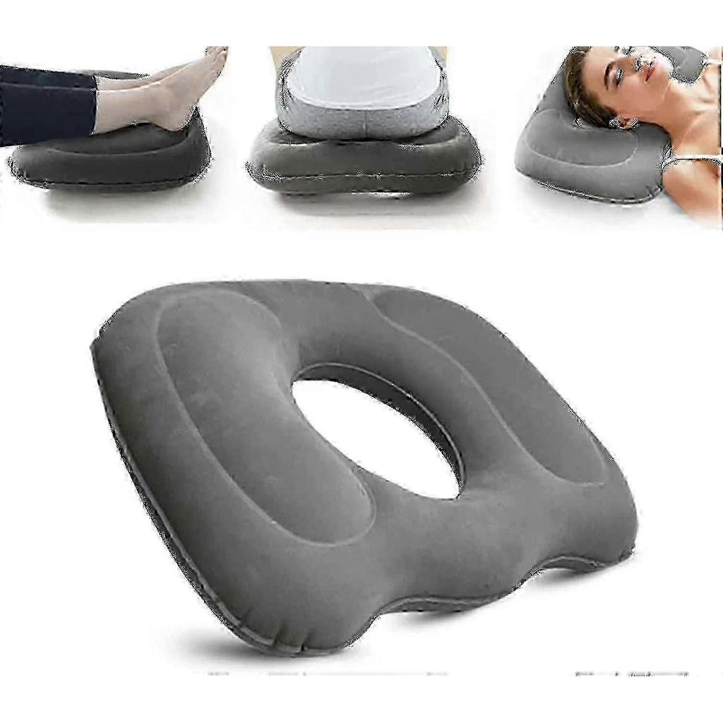 Orthopaedic Seat Cushion For Pain Relief - Inflatable Cushion For Haemorrhoids, Pregnancy, Coccyx, Bed SoresSZshsy02 A-F