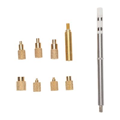 Kit di Inserti a Caldo M2 M3 M4 M5 M6 M8 Ottone Filettato per Saldatore T65 SH72 SH73