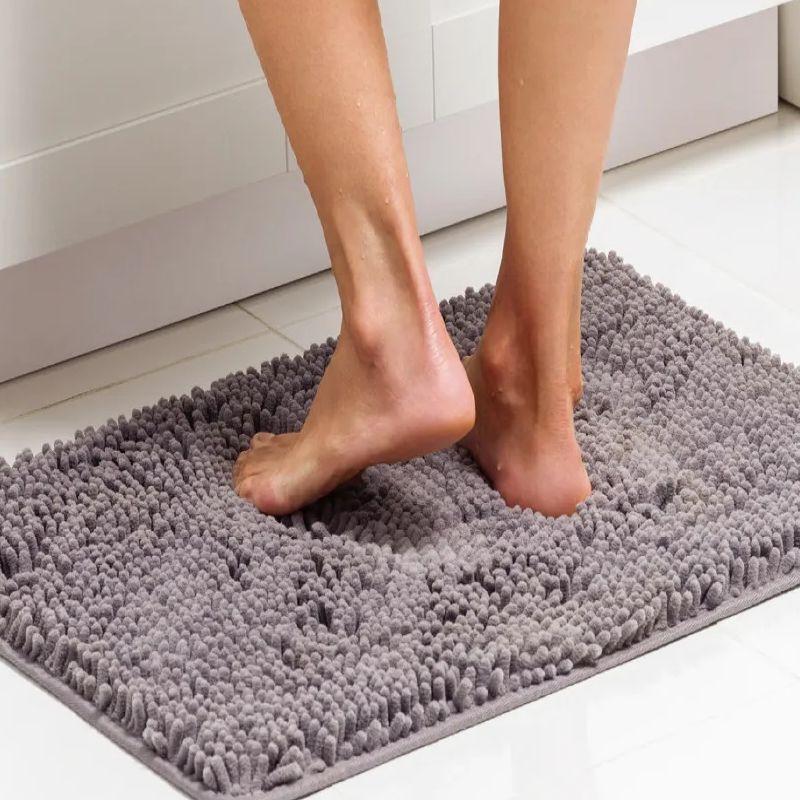 Hunddörrmattor för leriga tassar Absorberande Halkfri Tvättbar Mat Anti-halk Snabbtorkande Mikrofiber Lermatta Lämplig för Badrum