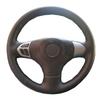 Car Steering Wheel Cover Wrap For Suzuki Grand Vitara 2006-2014 Hand Sewing Auto