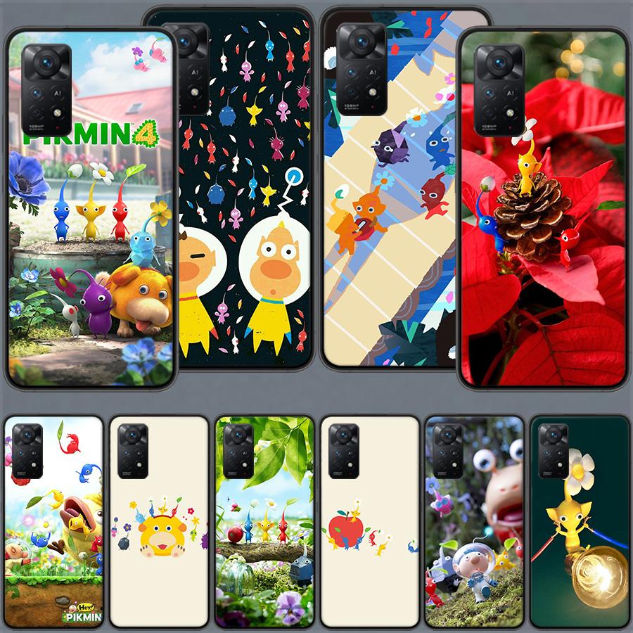 Spiel Pikmin 4 Handyhülle Für Redmi 13C 14C Note 14 13 Pro Plus 12 12C 10A 10C 10 9A 9C 9T 9 8 8A K80 K70 Pro Hülle TPU Schale Coq