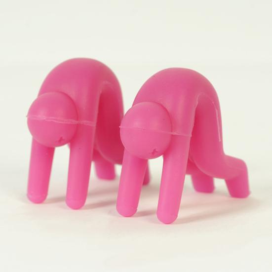 Grytelokkholder Menneskeformet grytelokk Løfteholder Gjenbrukbar silikonkokelokkholder for hjemmekjøkken