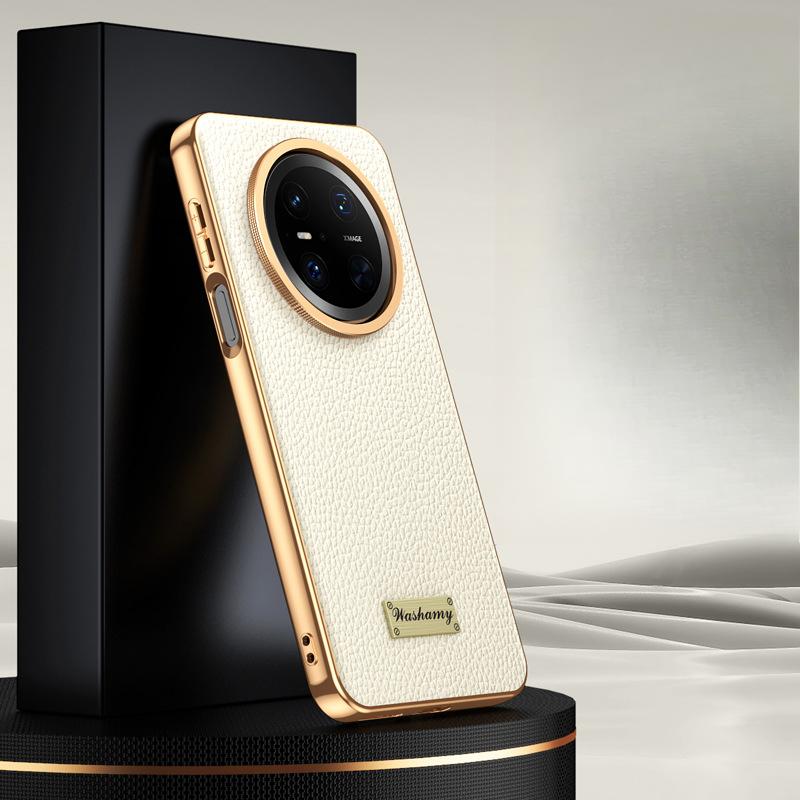 

Чехол для телефона Huawei Mate70pro из телячьей кожи Того HUAWEI Противоударный M70 Всесторонний Мужской Чехол из Натуральной Кожи Huawei Mate 70