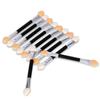 12Pcs Zwei Kopf Lidschatten Applikator Für Frauen Design Professionelle Tragbare Weichen Schwamm Doppelseitige Nagel Pulver Pinsel C4P6