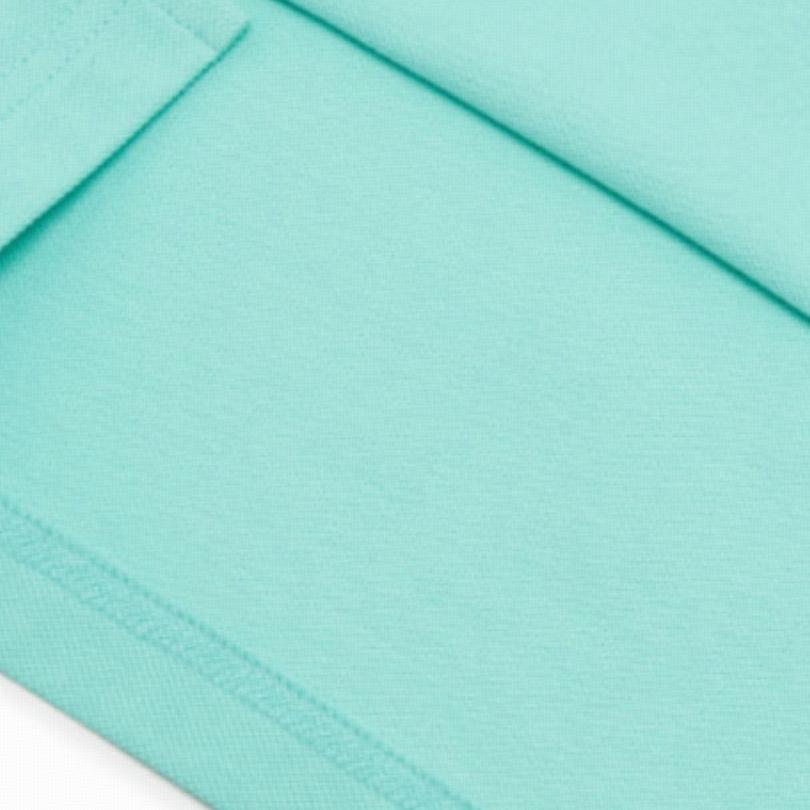 New MLB Base Logo Polo Shirt Women's Mint Green 3FPQ02023-07MTS