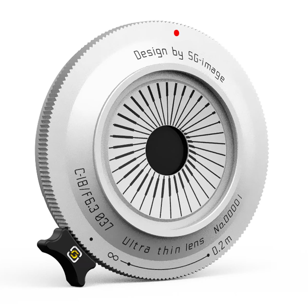 

18mm Ultra Thin Lens Micro Four Thirds Mount Silver Year SG-image F6.3 [2 Warranty] срібний