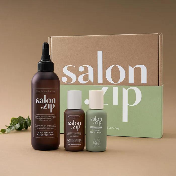 Salon House Scalp Renewing Water Treatment (Scalp Shampoo 50g + Intensive Treatment 50ml included)