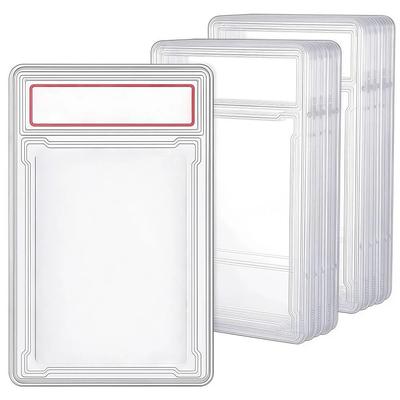 Transparent 35PT Collectible Card Box Removable Trading Card Protection Box  Storage Display