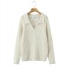Women's Simple Lazy Knit Pullover Sweater - European & American Style