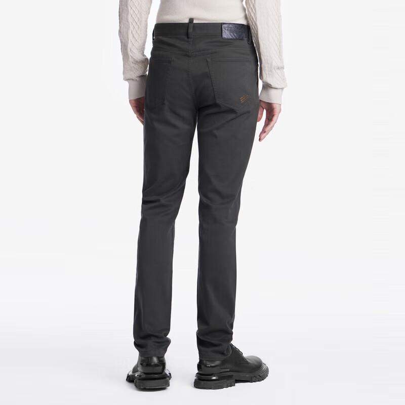 

K-Boxing Men s Slim-Fit Straight Micro-Elastic Casual Pants 37