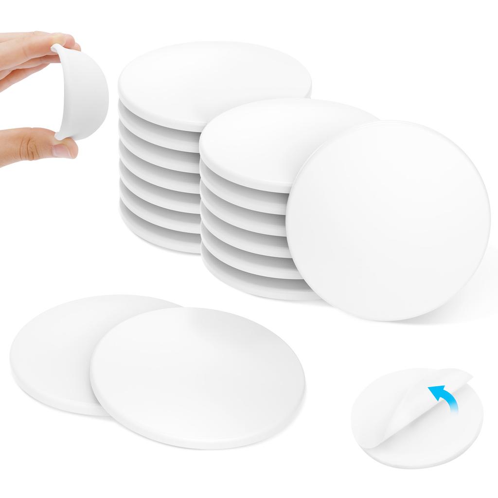4/16 Stück Türstopper Wandprotektor Selbstklebende Türgriff Stoßfänger Polster Schalldämpfer Türgriff Wandprotektor 3,15"
