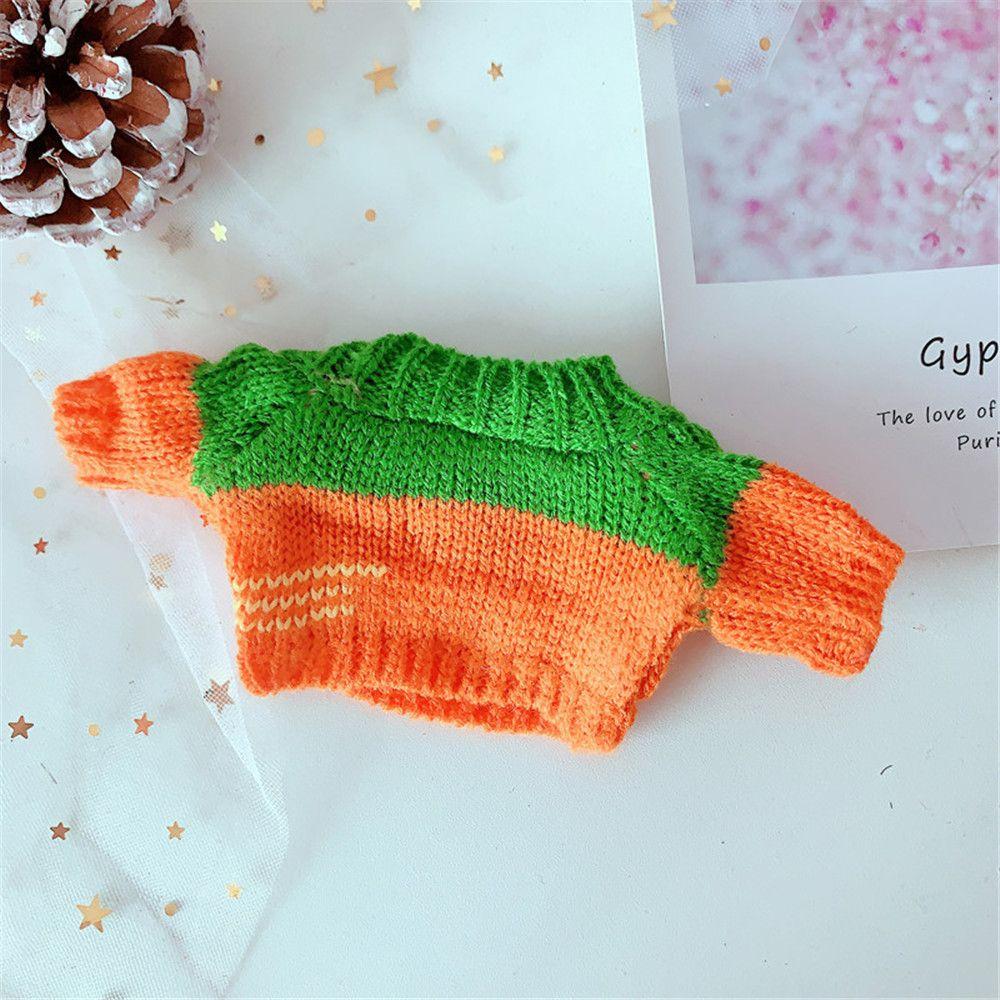 Doll Clothes for 20cm Dolls Plush Doll's Clothing Sweater Stuffed Toy Dolls Outfit for Idol Dolls Accessories