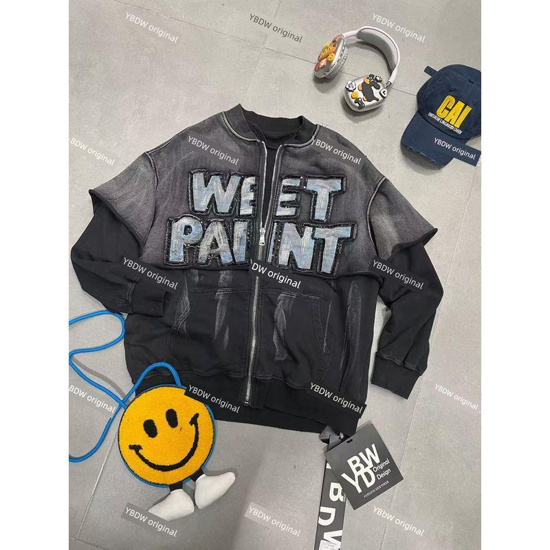 

[Лучший выбор] Ybdw Тяжелая промышленность Паста Ткань Вышивка ПОДСОЛНУХ Кардиган Пальто Верхняя одежда Легче всего сочетать Sunflower