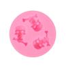 Halloween Skull Silicone Mold 3D Fondant Mold DIY Resin Ornament Mold Nonstick