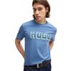Hugo Mens Logo Printed Cotton Jersey T-Shirt