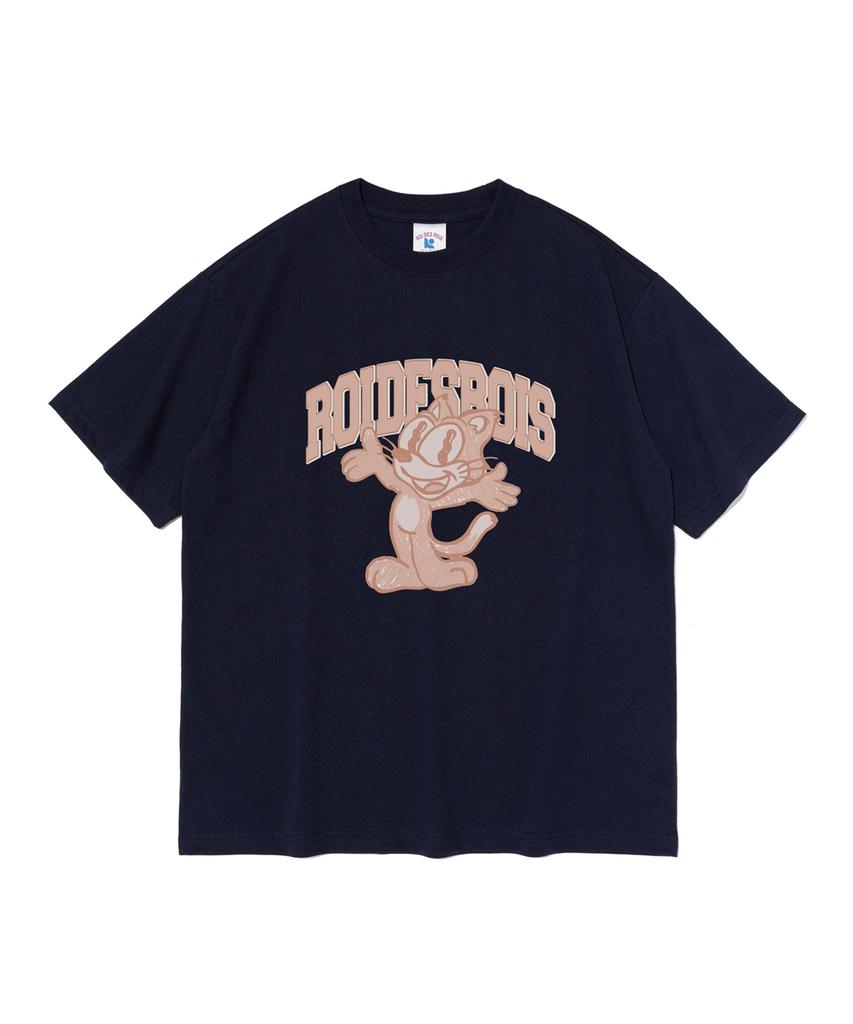 ROIDESROIS Roas Character Short Sleeve T-Shirt (Navy)