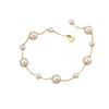 S911 silver necklace does not fade autumn and winter women's high-end sense light luxury niche collarbone chain new Chinese pearl pendant jewelry
