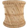 Set of 2 Natural Rope Side Tables Atmosphera