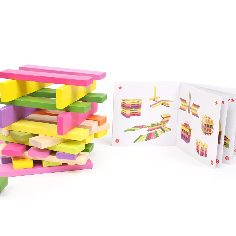 Classic World Building Colorful 3D Montessori Style for Girls and Ages 1 18 2 3 4 Presents for and Perfect for School Sports and Long Autumn Nights