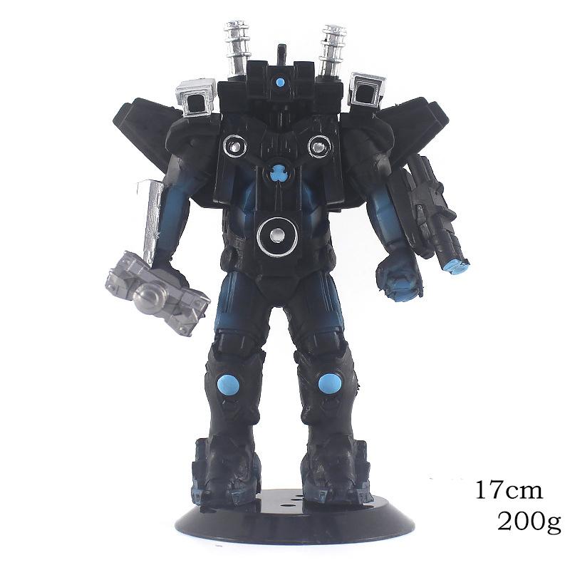 

Аниме Skibidi Toilet Man Titan Clockman Фигурка Игрушка для детей Взрослый подарок на день рождения Фигурка Коллекция Кукла