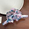 Gorgeous 13cm Acetate Hair Claw Clip In Blue Pink Featuring Fashionable Bow Women For