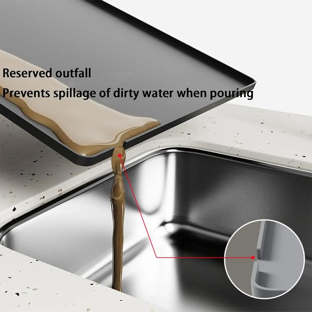 Coffee Machine Silicone Mat Tray Bar Fruits and Vegetables Drain Pad Coffee Powder Pad Dining Table Insulation Protection Pad