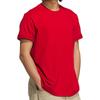 Adidas Модная удобная универсальная футболка с круглым вырезом и коротким рукавом, мужские топы красного цвета JX2536