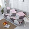 String Printed Folding Sofa Furniture Bed Cover Sofa Protector Covers Stretch Double Seat Cover Slipcovers For Living Room Area Geometric Print
