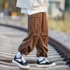 Senior Kord Herrenhose Kordelzug Füße Trendmarke Bergsilhouette Arbeitshose